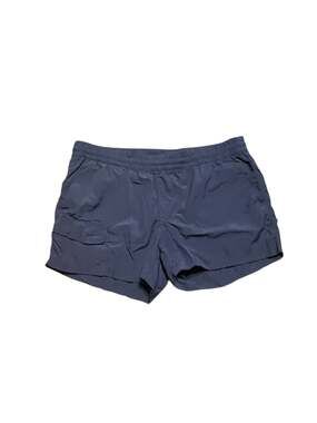 Columbia Women's Sandy River Cargo Shorts Navy Blue Size Large